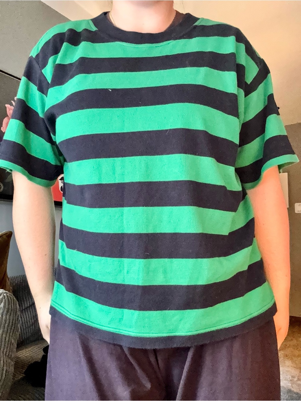 VINTAGE — Oversized striped Tee — Nordstrom — 100% cotton